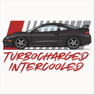 Turbocharged-Kalapana Black Posters and Art