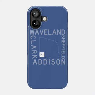 Streets Of Wrigley Field (Chicago Cubs) Phone Case