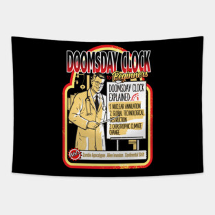 Doomsday Clock Tapestry