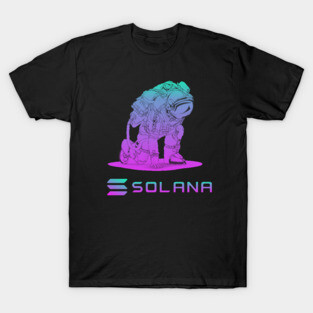 Solana crypto Coin Crypto coin Crypto coin Crytopcurrency T-Shirt
