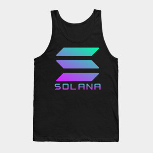 Solana crypto Coin Crypto coin Crypto coin Crytopcurrency Tank Top