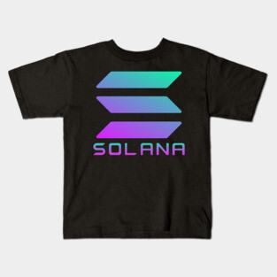 Solana crypto Coin Crypto coin Crypto coin Crytopcurrency Kids T-Shirt
