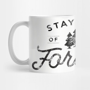 Stay out of the Forest - MFM - Vintage Mug