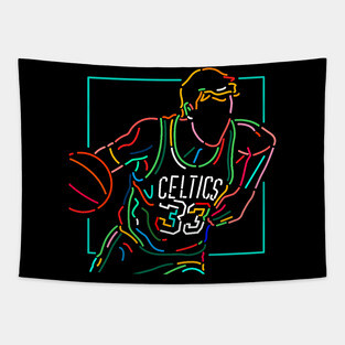 Larry Bird Tapestry