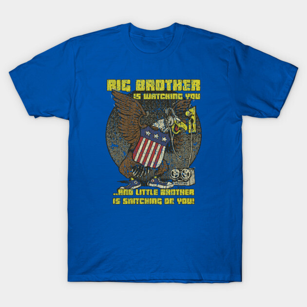 Big Brother Is Watching 1966 T-Shirt by JCD666