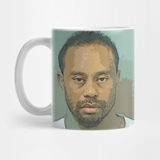 Tiger Woods Mugshot Mug