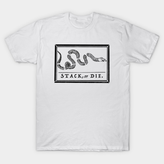 STACK, or DIE. T-Shirt by Satoshi Symbol