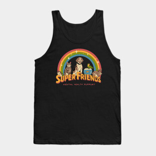 Super Mental Health Friends Tank Top