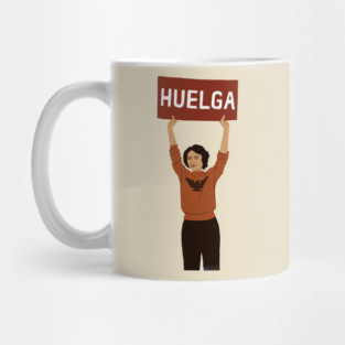 Dolores Huerta Labor Hero Illustration Mug