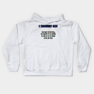 1 Chronicles 16:25 Kids Hoodie