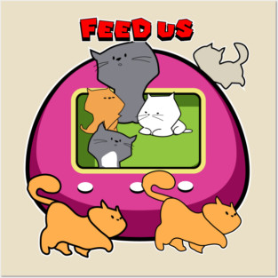 Tamagotchi Kitties Posters and Art