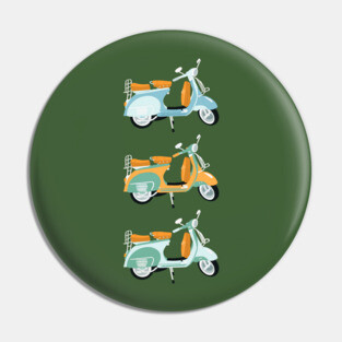 Italian motorbike Pin