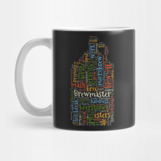 Brewmaster T-Shirt with 100+ Beer Terms for Home Brewers Mug