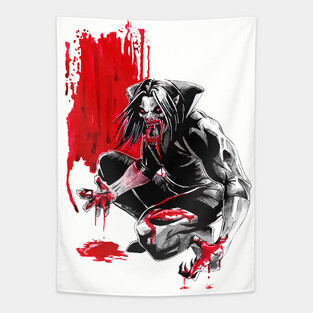 Morbius Vampire - Inktober Tapestry