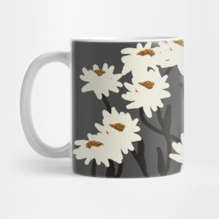 White flowers Mug
