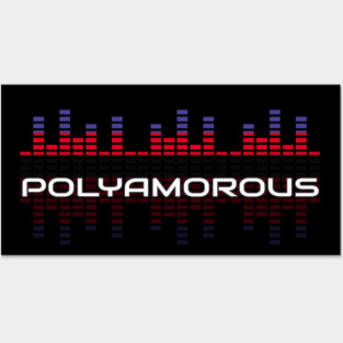 Music Equalizer Bars - Polyamorous Posters and Art