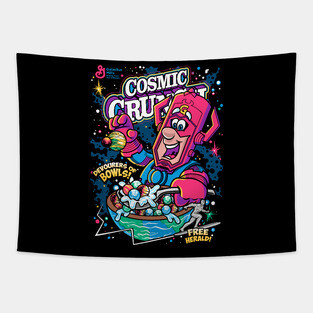 Cosmic Crunch Cereal Tapestry