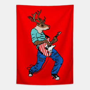Reindeer Rock Tapestry
