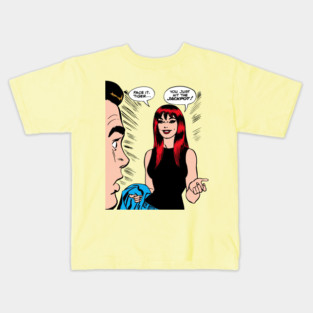 Mary Jane Watson - Face It, Tiger... Panel (Pop Colors) Kids T-Shirt