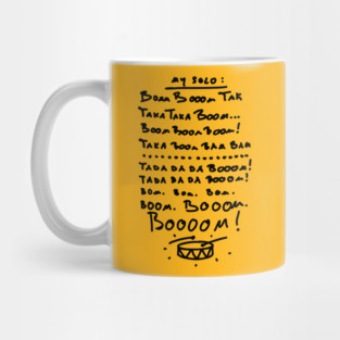 Cheat Sheet for Drummers Mug