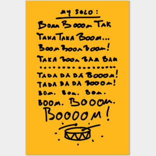 Cheat Sheet for Drummers Posters and Art