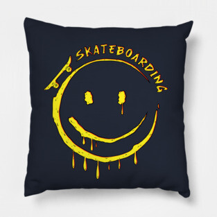 Skateboarding Pillow