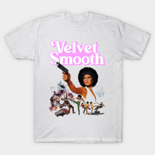 Retro Velvet Smooth ))(( Cult Classic T-Shirt