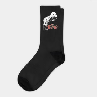 The Thing // Cult Classic Horror Heads Fan Art Socks