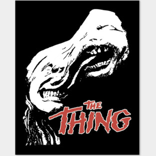 The Thing // Cult Classic Horror Heads Fan Art Posters and Art