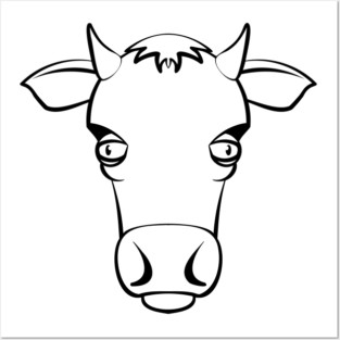Cow Posters and Art
