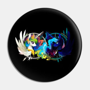 Celestia & Luna Pin