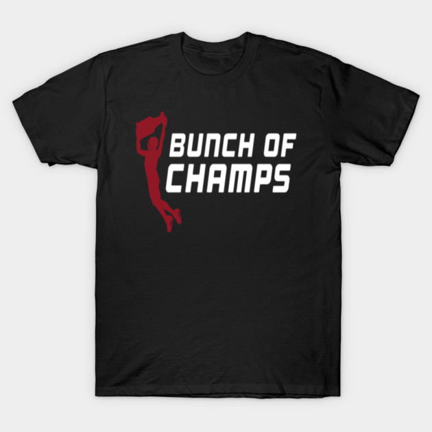 Bunch of Jerks CHAMPS Shirt T-Shirt (white lettering) T-Shirt by Kfabn