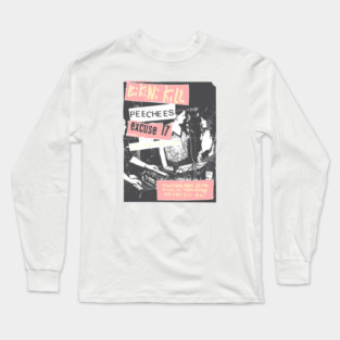 bikini kill peecees Long Sleeve T-Shirt