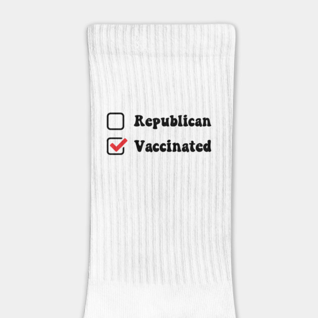Not a Republican Just Vaccinated by Tshirtiz