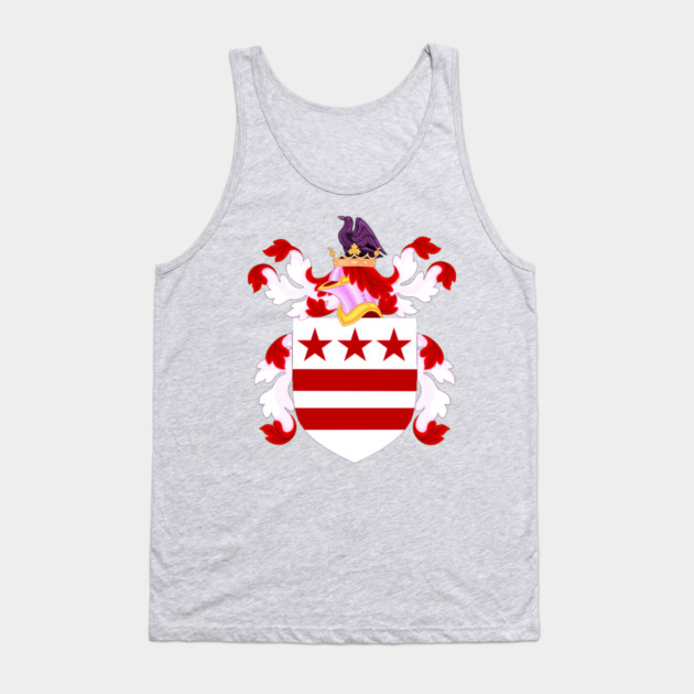 George Washington Coat of Arms Tank Top by American Revolution Podcast