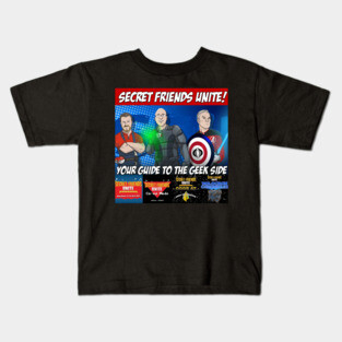 The NEW Secret Friends Unite Team! Kids T-Shirt