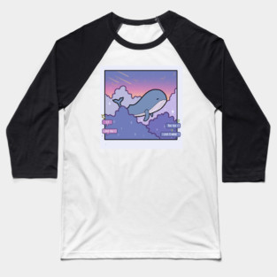 Whale Baseball T-Shirt