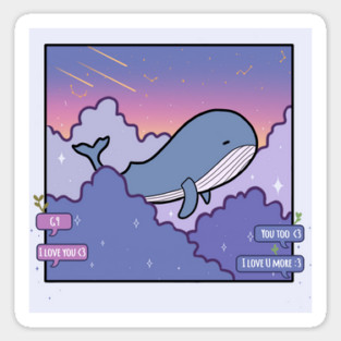 Whale Sticker