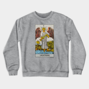 Bitcoin Tarot: Lightning Crewneck Sweatshirt
