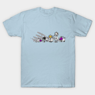 Cute Space Astronaut Animals Scifi Tale T-Shirt