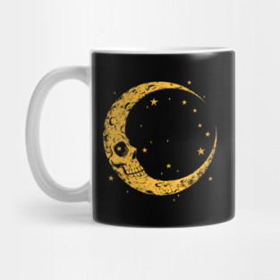 Spooky Skull Moon Mug