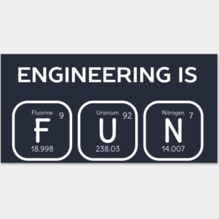 Engineering Is Fun Periodic Table Posters and Art