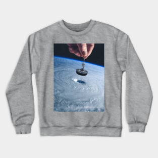 Down the drain Crewneck Sweatshirt