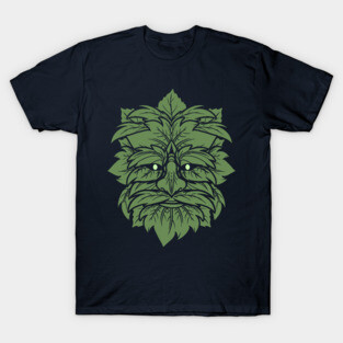 TRADITIONAL CELTIC WICCA PAGAN GREENMAN T-SHIRT AND MERCHANDISE T-Shirt