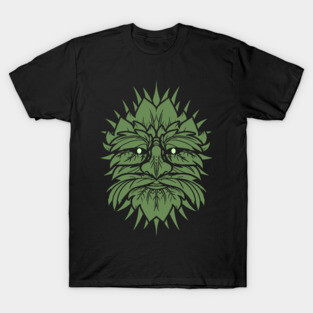 TRADITIONAL CELTIC WICCA PAGAN GREENMAN T-SHIRT AND MERCHANDISE T-Shirt