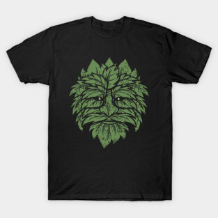 TRADITIONAL CELTIC WICCA PAGAN GREENMAN T-SHIRT AND MERCHANDISE T-Shirt