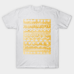 Loose bohemian pattern - orange T-Shirt