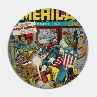 Americat #1 Pin