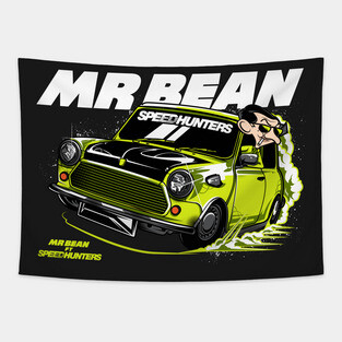 Mr Bean Turbo Tapestry