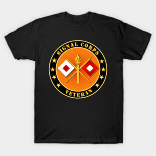 Army - Signal Corps Veteran T-Shirt